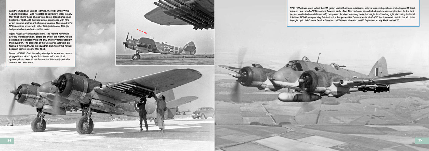 Fotoarchiv 14. Bristol Beaufighter Mk VIc, Mk X und Mk XI in Nordwesteuropa 