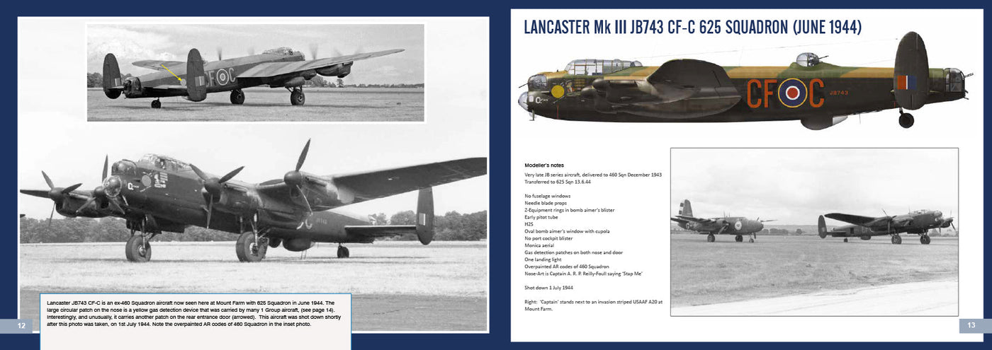 Fotoarchiv 15. Avro Lancaster MkI/III, späte Produktionschargen 1943 bis 1945 