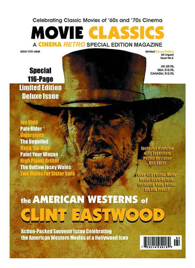 Cinema Retro Special Issue: American Westerns of Clint Eastwood
