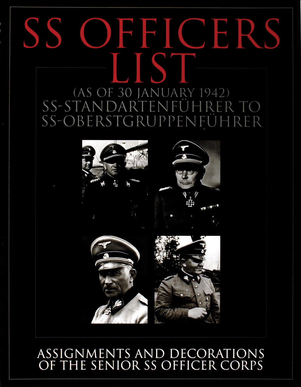 SS Officers List (as of January 1942)