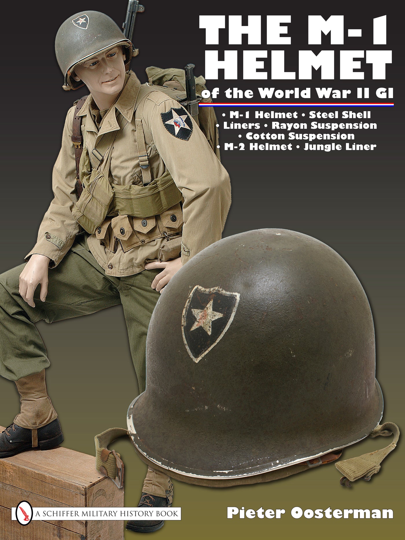 Der M-1-Helm des GI des Zweiten Weltkriegs 