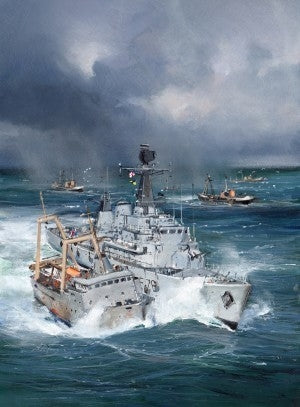 Die Royal Navy und der Fischereischutz 