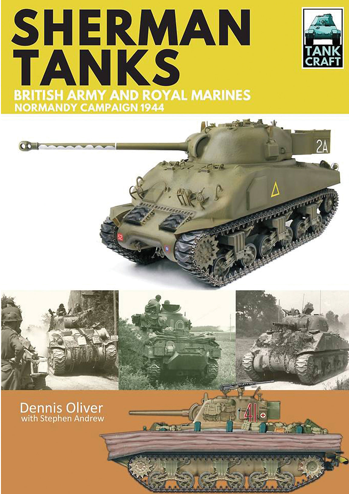 Sherman-Panzer der britischen Armee und der Royal Marines 