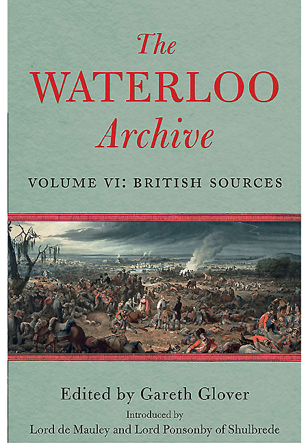 The Waterloo Archive. Volume 6