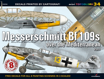 Messerschmitt Bf 109 über dem Mittelmeer 