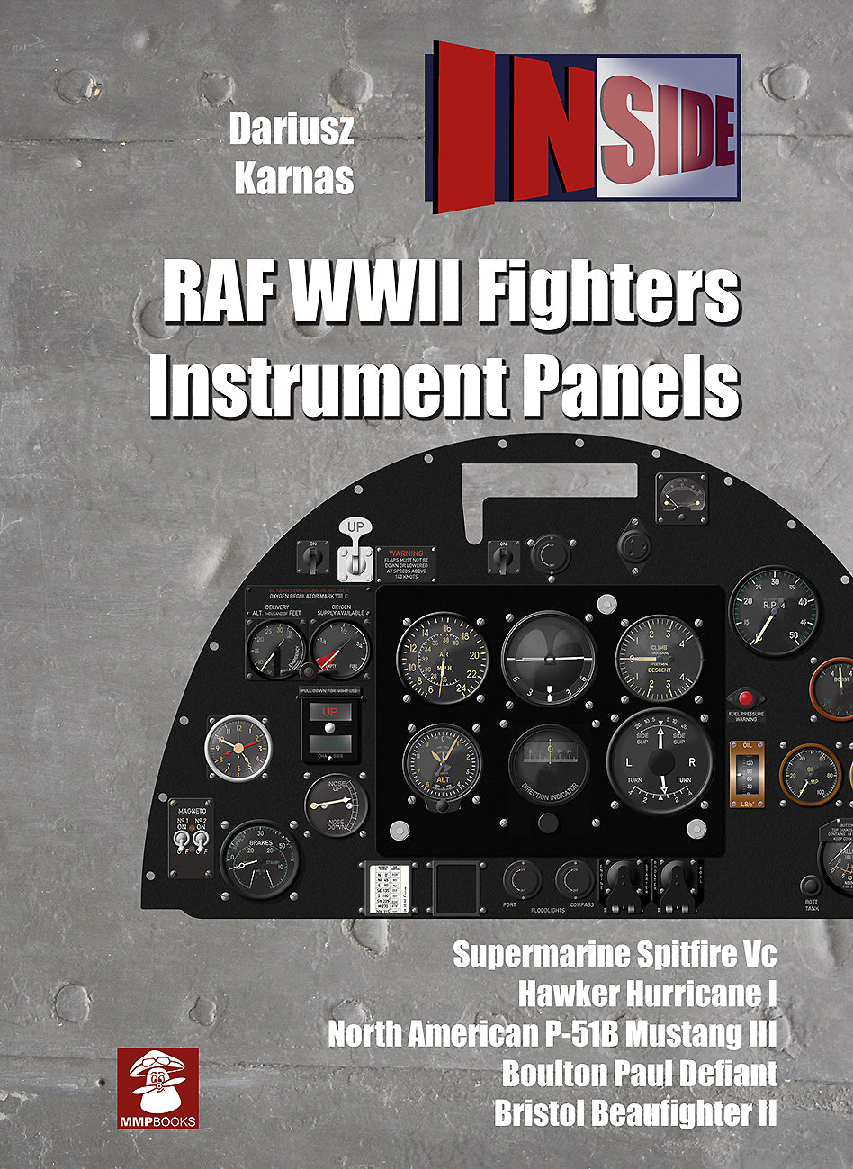 Instrumententafeln für Kampfflugzeuge der RAF aus dem Zweiten Weltkrieg 