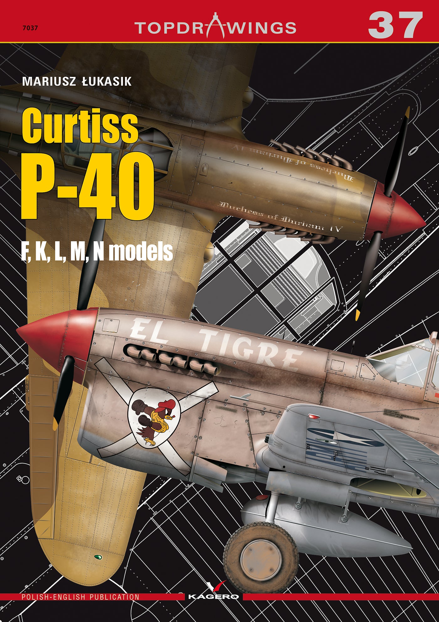 Curtiss P-40, F, K, L, M, N-Modelle 