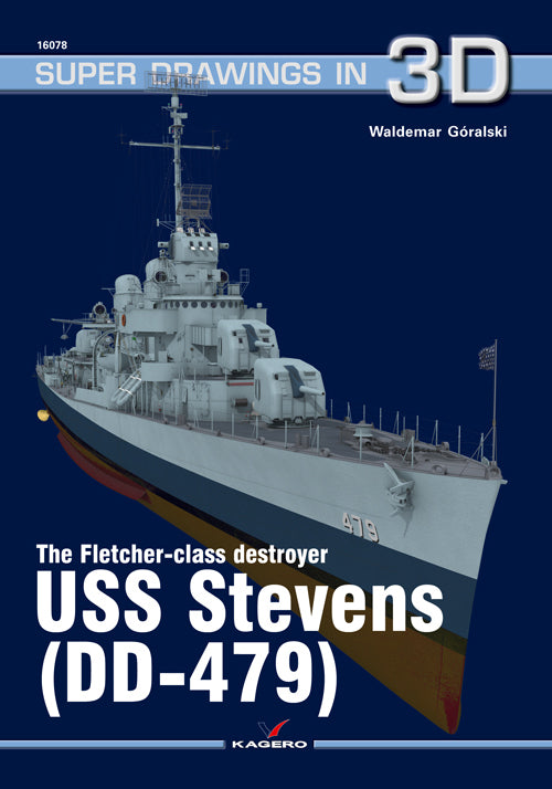 Der Zerstörer der Fletcher-Klasse USS Stevens (DD-479) 