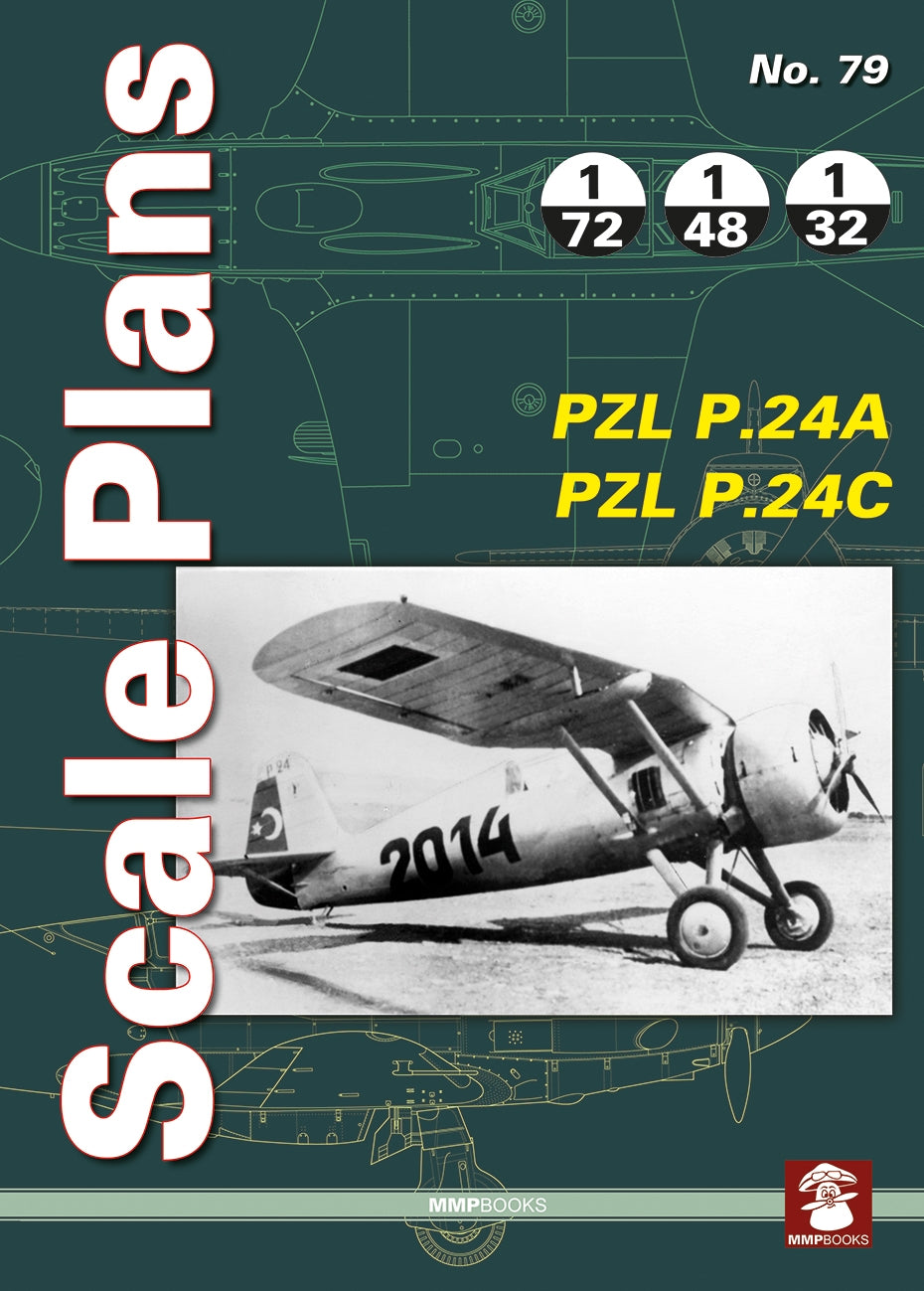 Maßstabspläne Nr. 79 PZL P.24A &amp; PZL P.24C 