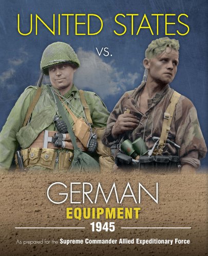 Vereinigte Staaten vs. deutsche Ausrüstung 1945 