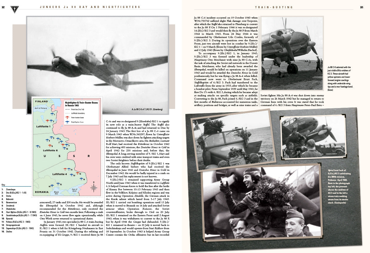 Junkers Ju 88 Development, Equipment and Operations, 1940-1945