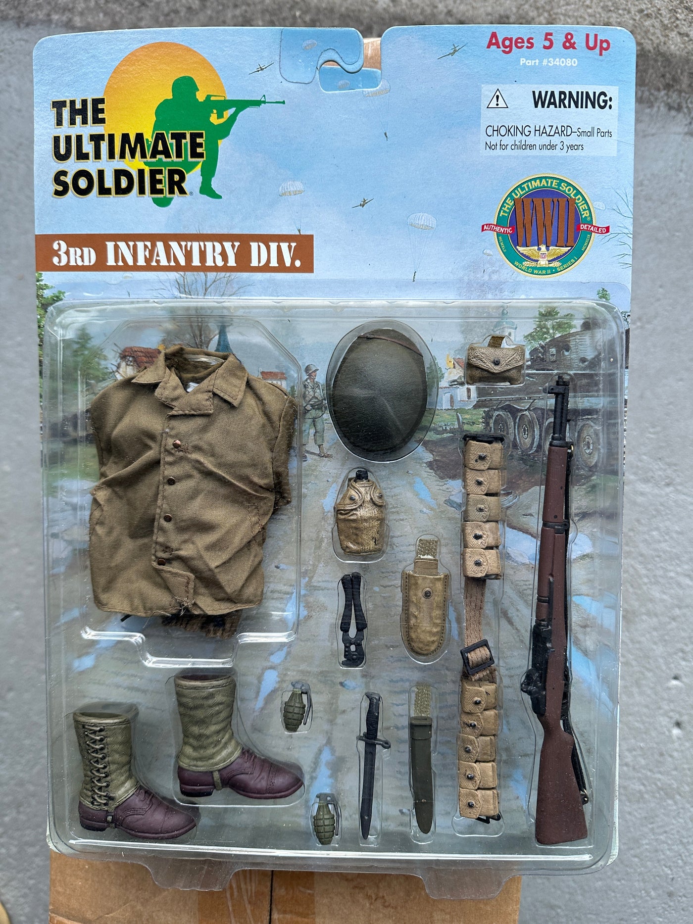 1/6th scale Uniform and Equipment set:WWII 101st Airborne Division, (2003 production)