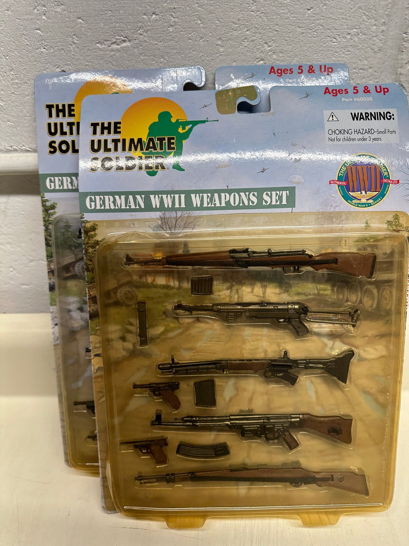 1/6th scale German WWII Weapons set, (2003 production)