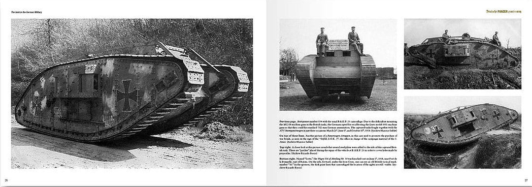 Deutsche Panzer: German Tanks in World War I (1917-1918 Deutsche Panzer: German Tanks in World War I (1917-1918