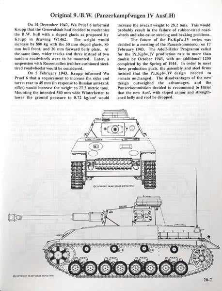 Panzer Tracts No.20-1: Paper Panzers
