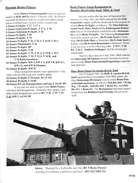 Panzer Tracts No.19-2: Beutepanzer – British, American, Russian and Italian