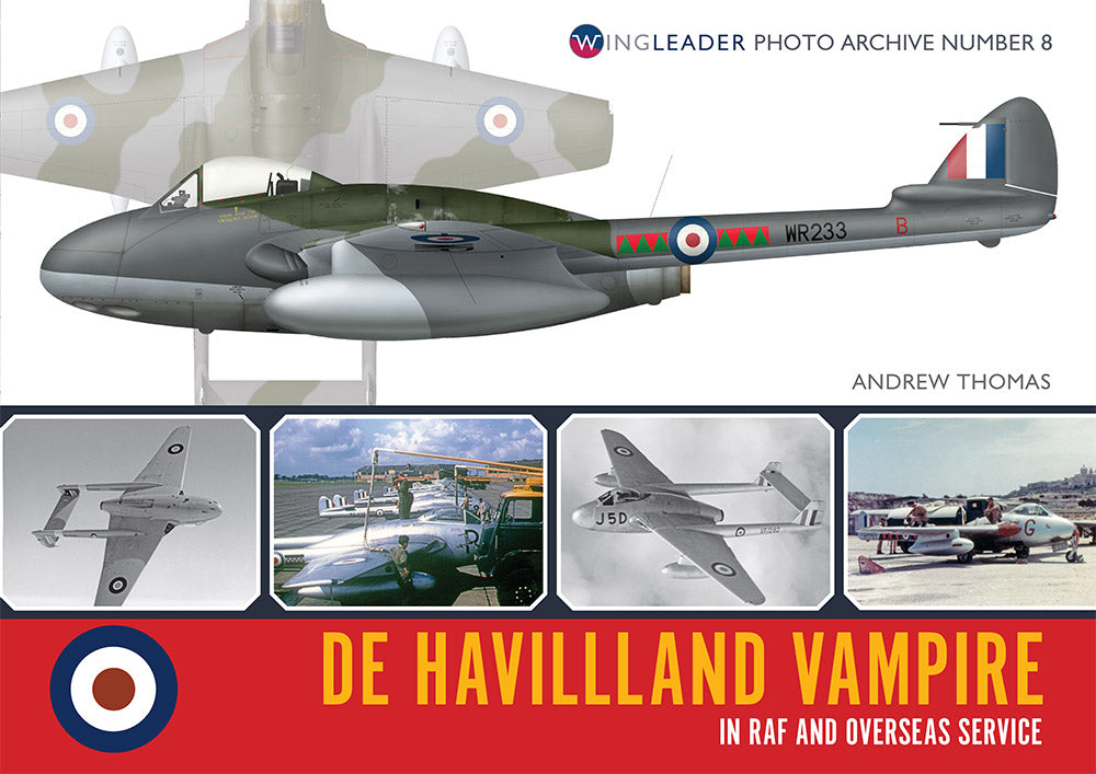 Fotoarchiv 8. De Havilland Vampire im RAF- und Überseedienst 