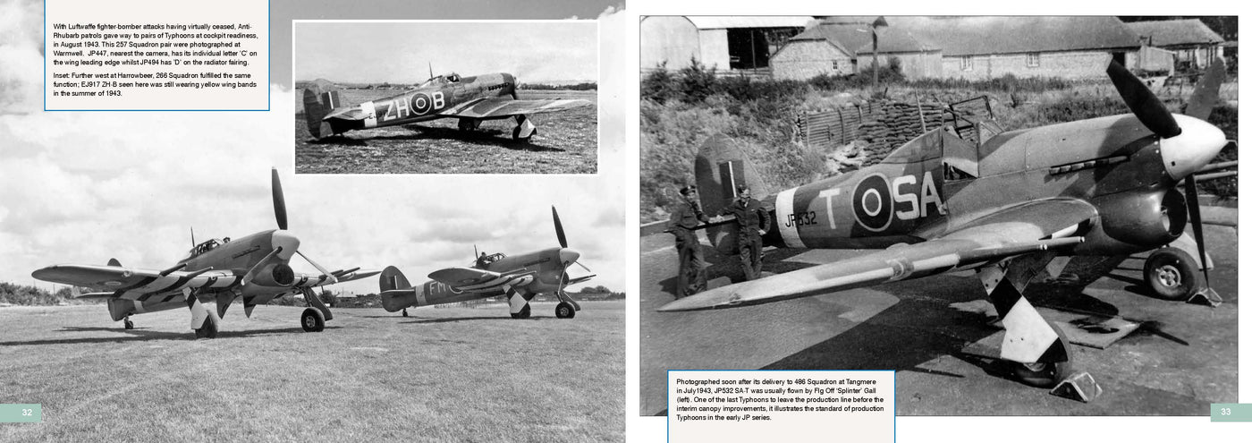 Photo Archive 21. Hawker Typhoon PART 2 Summer 43 to early 1944