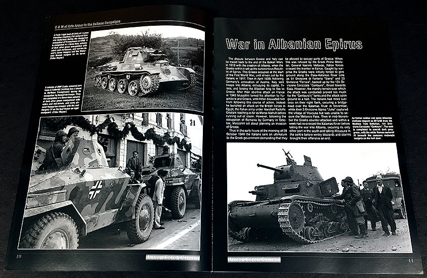 Camouflage & Markings of Axis Armor in the Balkans Campaigns 1940-1941