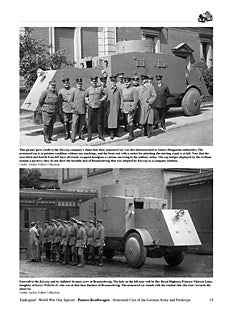 Panzer-Kraftwagen Armoured Cars of the German Army and Freikorps